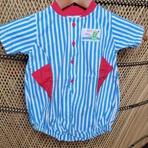 VINTAGE Baby boy romper